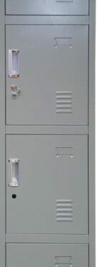 CASIERS  METAL  4P GRIS