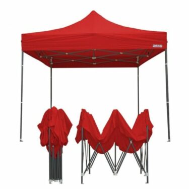 PAVILLON PLIANT 3*3 ROUGE