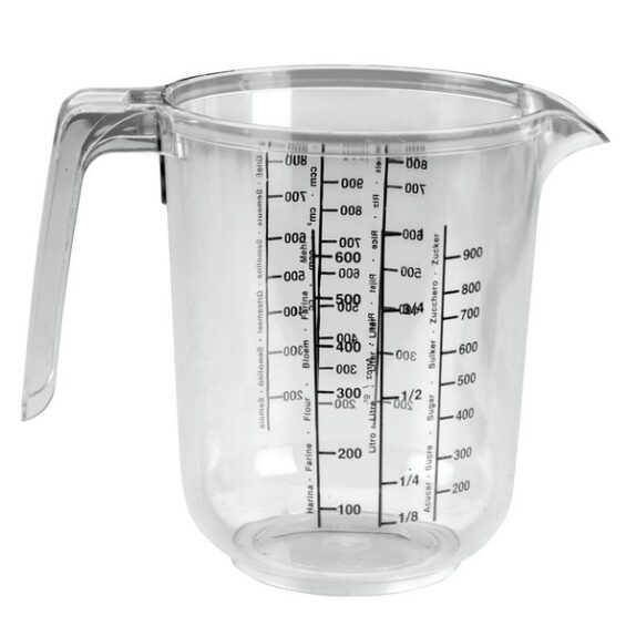VERRE DOSEUR PLAST 1L