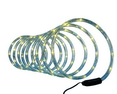 CORDON LED 10M BLANC CHAUD