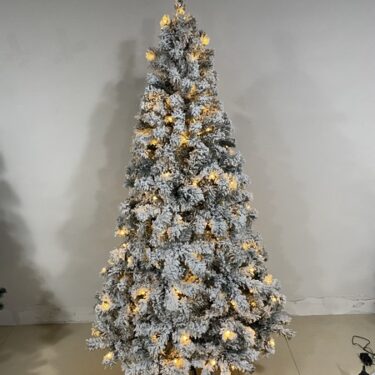 SAPIN ENNEIGE 180CM 300 LAMPES