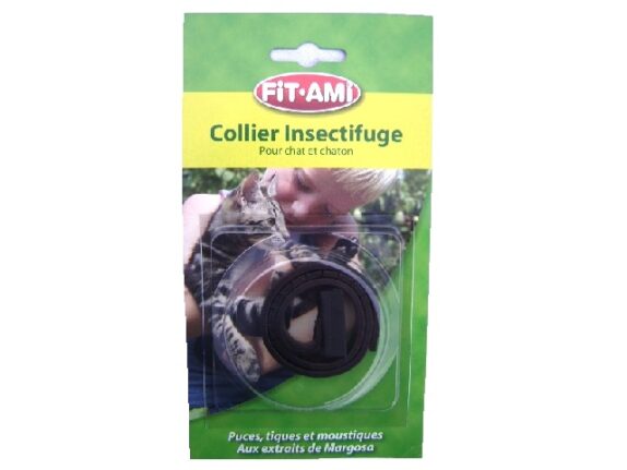 COLLIER INSECTIFUGE CHAT SOUS