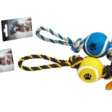 JOUET CORDE + BALLE PM