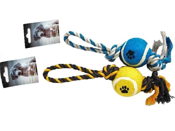 JOUET CORDE + BALLE PM