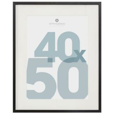 CADRE PHOTO NOIR MANU 40X50