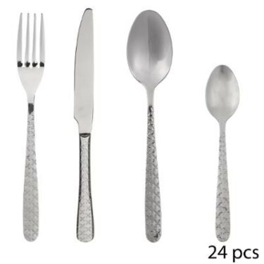 MENAGERE INOX 24P FLORA