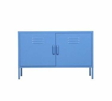 MEUBLE BAS 2 P BLEU
