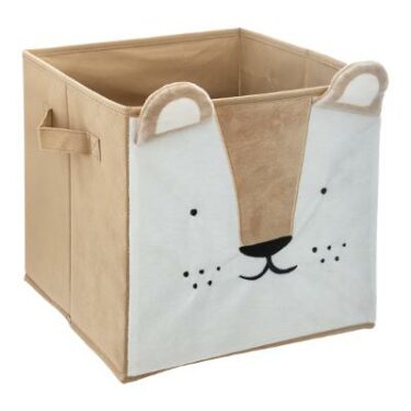 BAC RANGEMENT LION VELOURS
