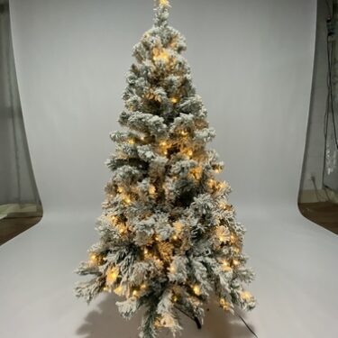 SAPIN ENNEIGE 120CM 200 LAMPES