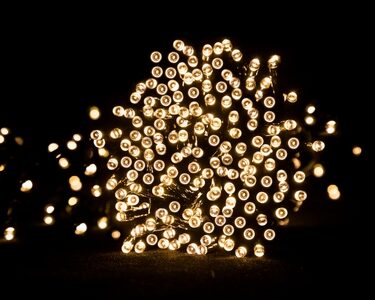 GUIRLANDE SOLAIRE 500 LED BLAN