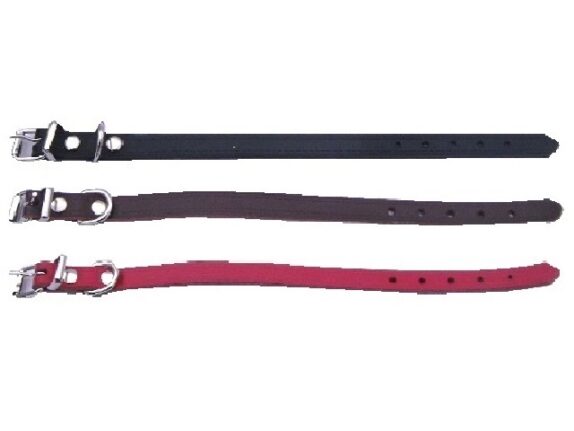 COLLIER CUIR 30MMX65CM