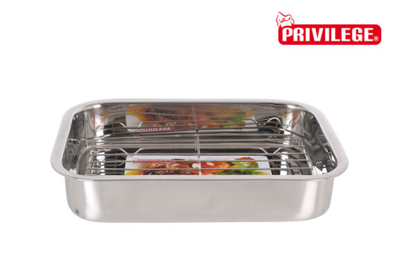 PLAT A ROTIR RECT. PROFOND A/G