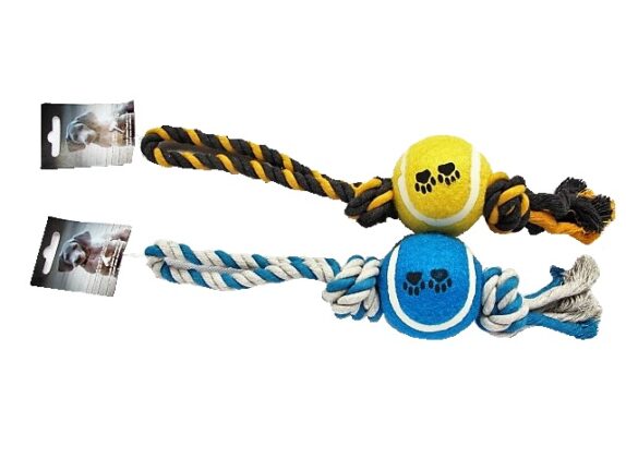 JOUET CORDE + BALLE