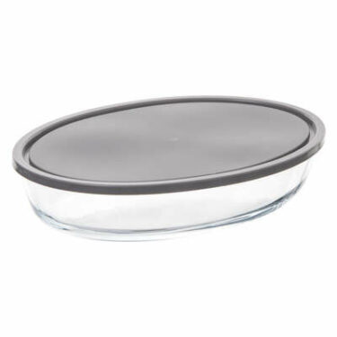 PLAT OVAL VERR 30X21 COUV PP