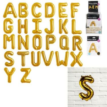 BALLON ALUMINIUM LETTRE 35CM D
