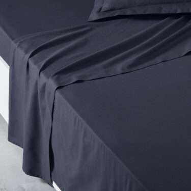 DRAP PLAT 180/290 COTON NAVY