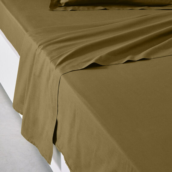 DRAP PLAT 240/300 COT.BRONZE