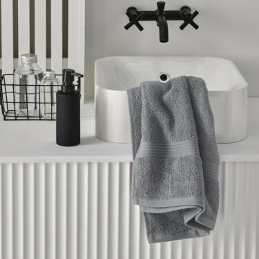 SERVIETTE 50X90 ACIER
