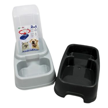 DISTRIBUTEUR EAU + CROQUETTES