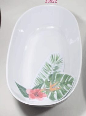 PLAT CREUX 32 CMS HIBISCUS