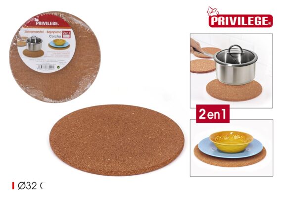 DESSOUS DE PLAT LIEGE 32X1CM