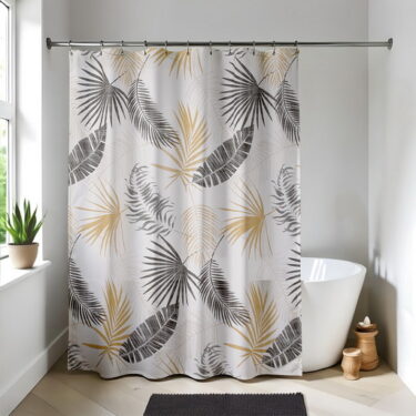 RIDEAU DE DOUCHE PEVA 180X180