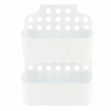 SERVITEUR DOUCHE 2 PANIER BLAN