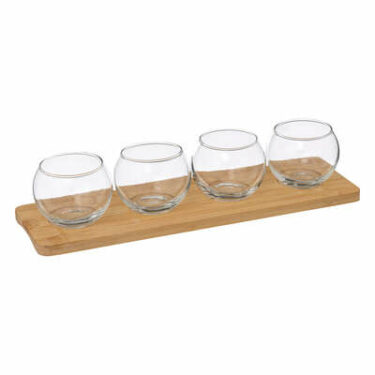 SET APERITIF BAMBOU 5P