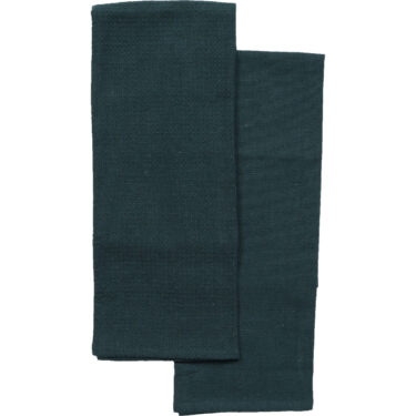 SET 2 TORCHON 50X70 BLEU CANAD