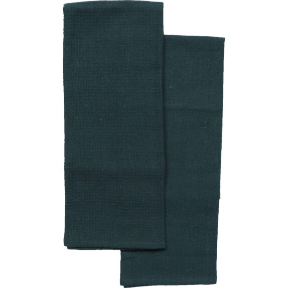 SET 2 TORCHON 50X70 BLEU CANAD