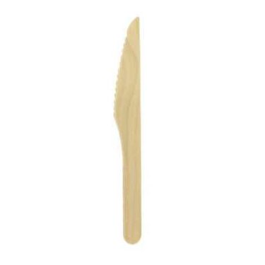 20 COUTEAUX BOIS 16,5CM
