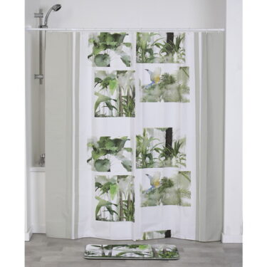 RIDEAU DE DOUCHE PEVA 180X180