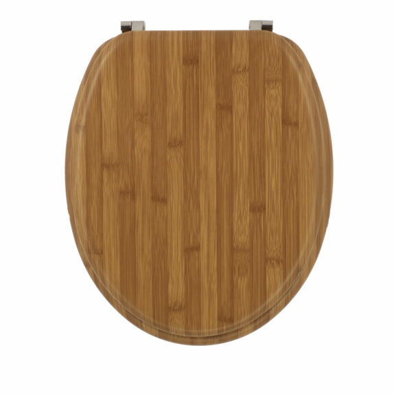 ABATTANT WC BOIS 18POUCE BAMBO