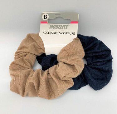 CHOUCHOU MAILLE X 2 MARRON/BE