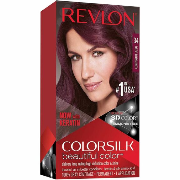 REVLON COLORSILK N°34 BURGUNDY