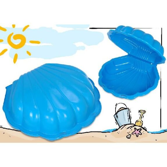 BAC À SABLE DESIGN COQUILLAGE