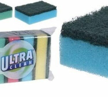 ÉPONGES À RÉCURER 10PCS 80X50C
