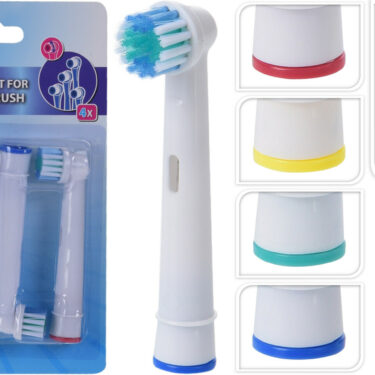 TÊTE DE BROSSE À DENTS 4PCS