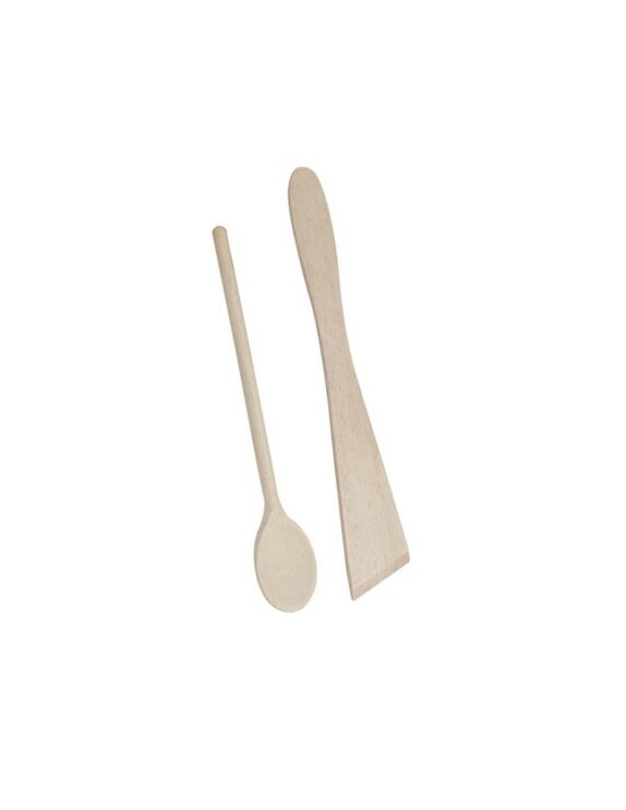 1 CUIL BOIS 25CM + 1 SPAT 29CM