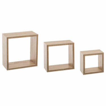 ETAGERE CUB SX3 CHENE NAT FIXY