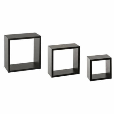 ETAGERE CUB S X3 NOIR FIXY