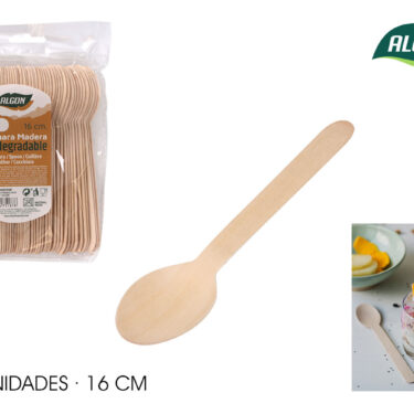 SET50 CUILLERE 16CM BAMBOU
