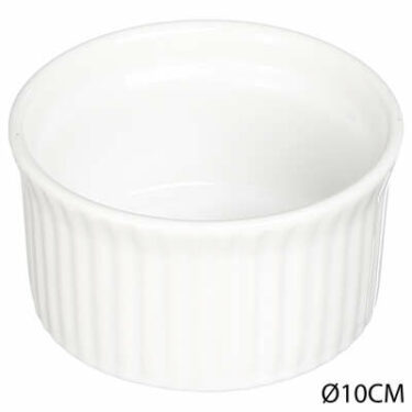 RAMEQUIN 9CM CERAM BLANC