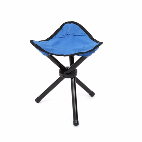 TABOURET PLIANT BLEU