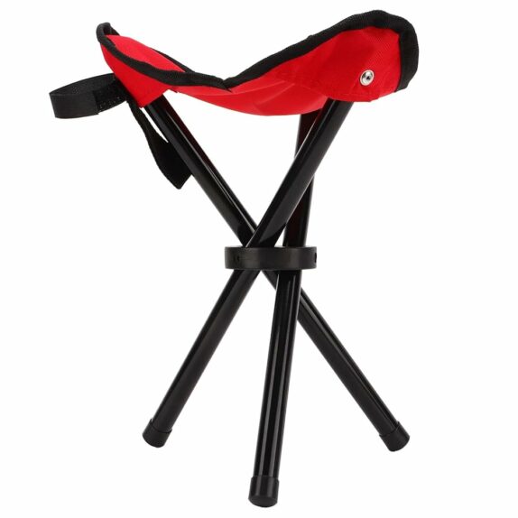 TABOURET PLIANT ROUGE