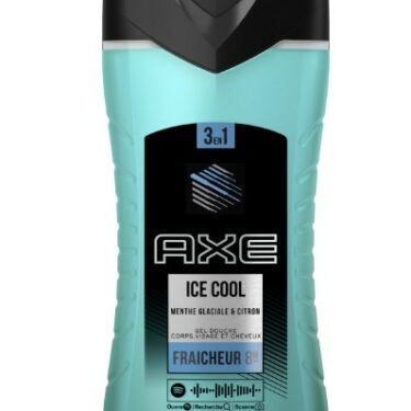 AXE DOUCHE 250ML ICE COOL 3EN1