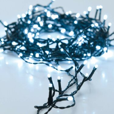 GUIRLANDE 48 LED BLANC FROID