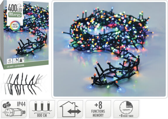 GUIRLANDE MICROCLUSTER 400MULT