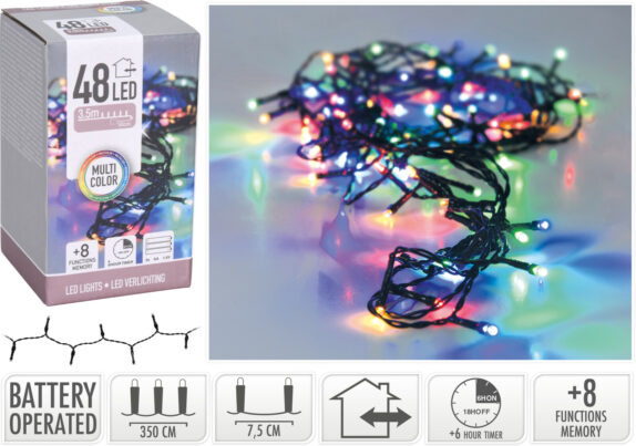 LUMIÈRES LED 48 BO MULTICOLOR
