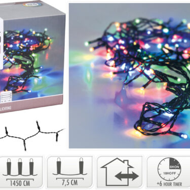 LUMIÈRES LED 192 BO MULTICLRE